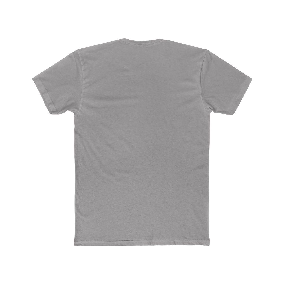 Plain gray t-shirt on a white background